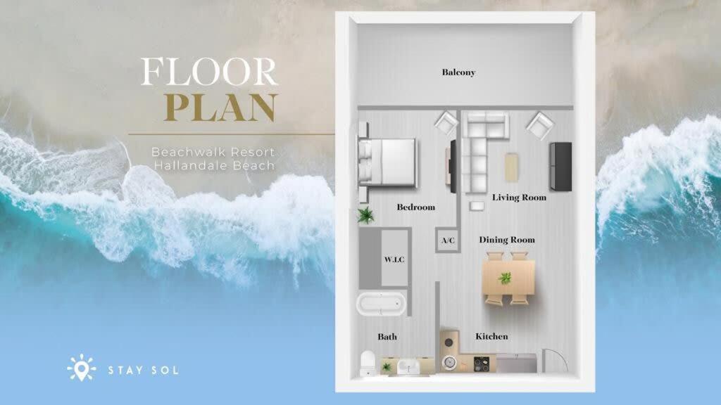 Infinite View With Balcony,Pool Plus Near Beach Hallandale Beach Εξωτερικό φωτογραφία