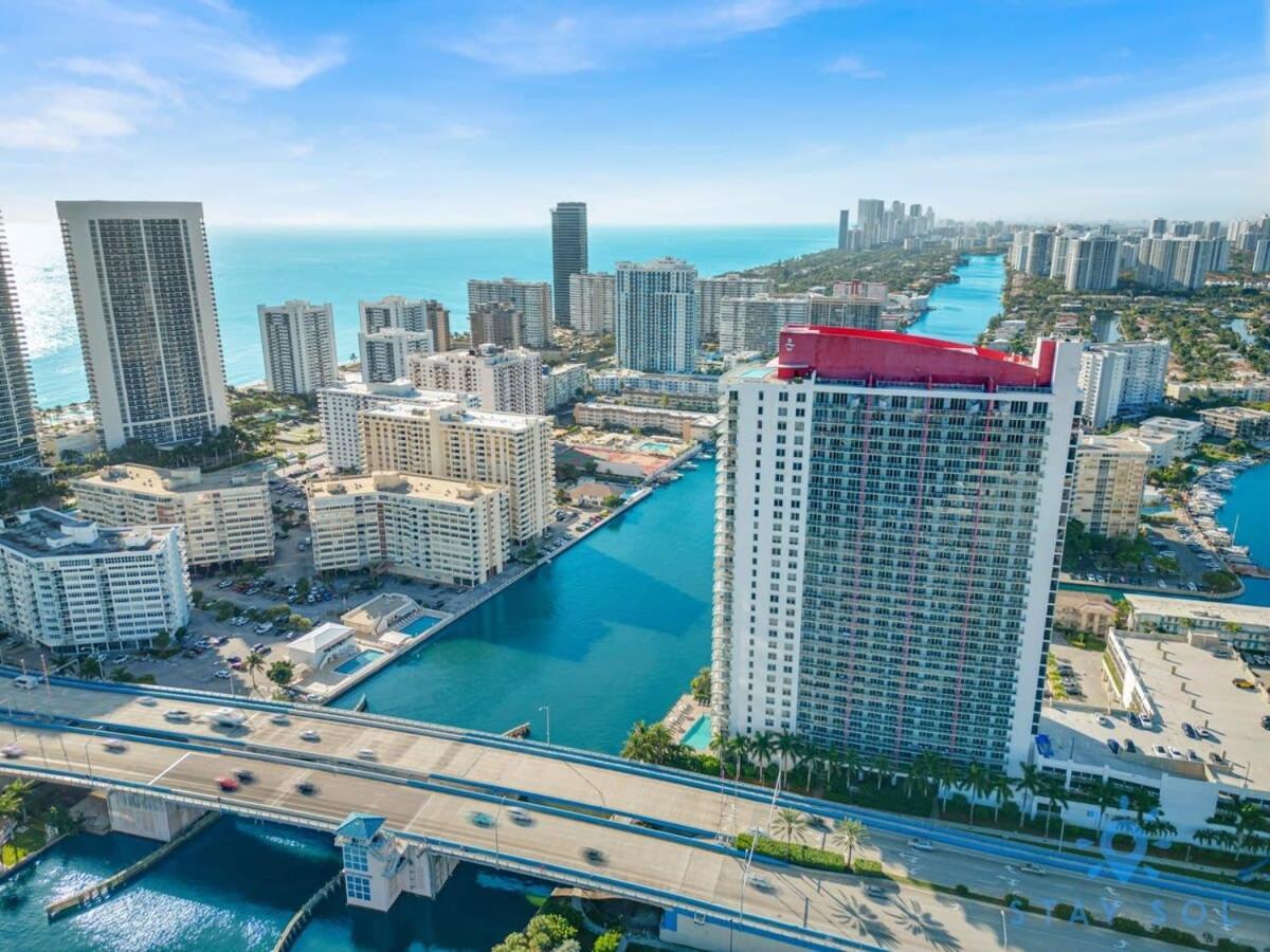 Infinite View With Balcony,Pool Plus Near Beach Hallandale Beach Εξωτερικό φωτογραφία